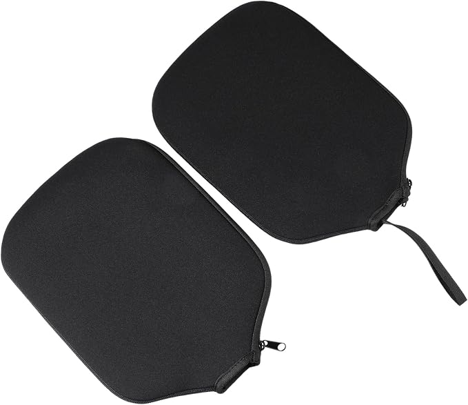 Kisangel 2pcs Protective Pickleball Paddle Covers Tennis Racket Pouch Paddle Case for Outdoor Sports Pickleball Racket Bag
