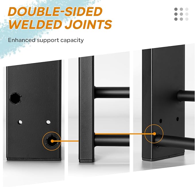 Scooter Wall Mount - Storage Rack Garage for 2 Scooter Hanger Holder for Adult/Toddler/Kids/Trick