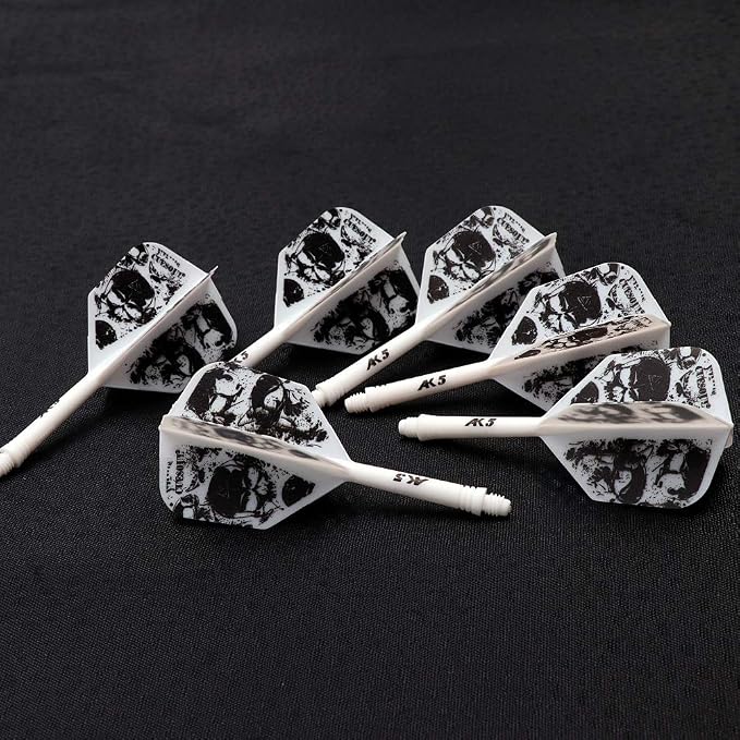 CUESOUL 3 Sets Integrated Dart Shaft and Flights,Dart Shaft Length 21mm/28mm/33mm