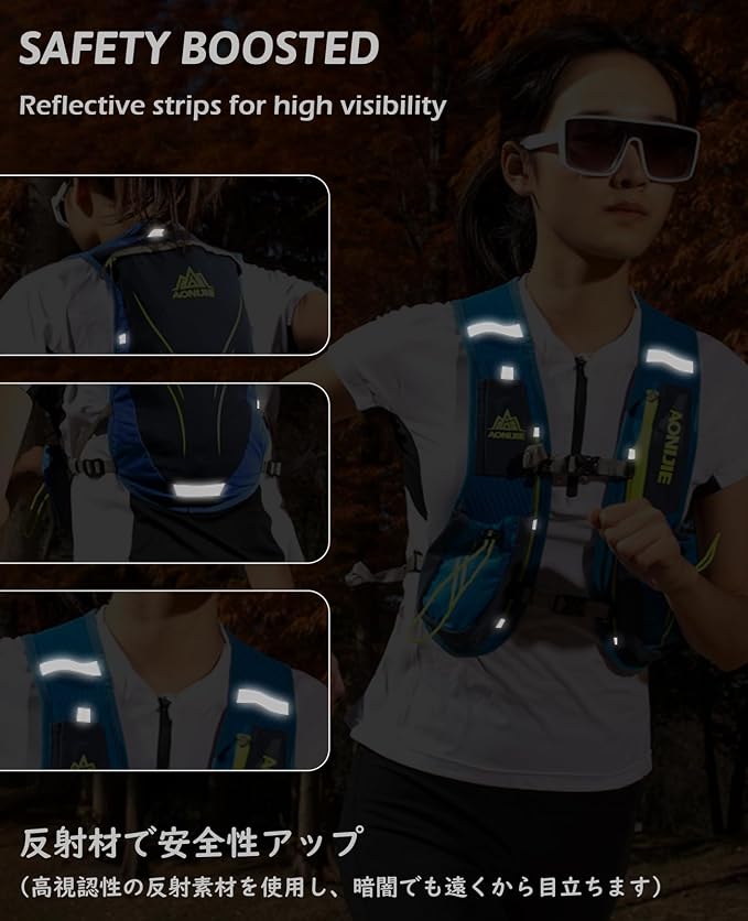 TRIWONDER Running Vest Hydration Pack Backpack for Men & Women, Lightweight Trail Marathon Run Race Vest for Cycling Jogging