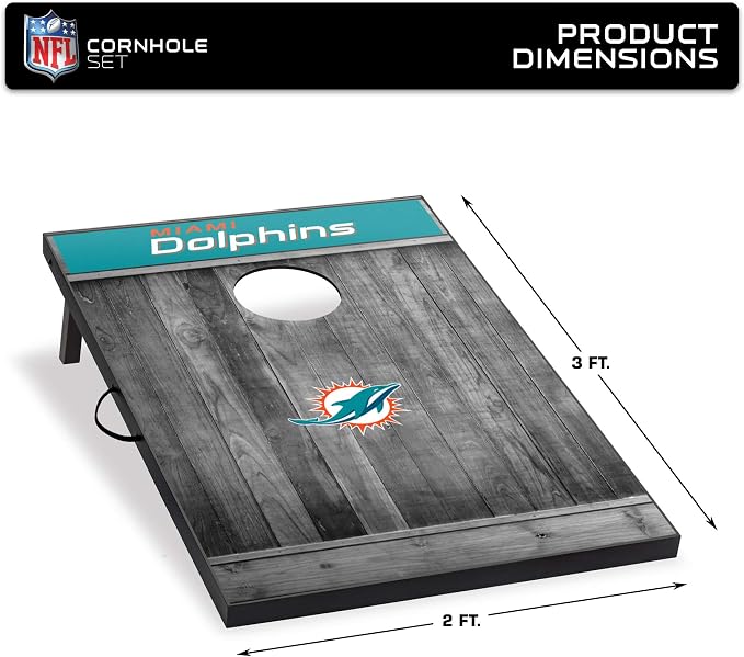 Wild Sports 2'x3' MDF Wood NFL Cornhole Set