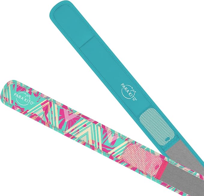 PARA'KITO Mosquito Repellent Bonus Pack - 2 Wristbands | 2 Refills (Turquoise + Key West)