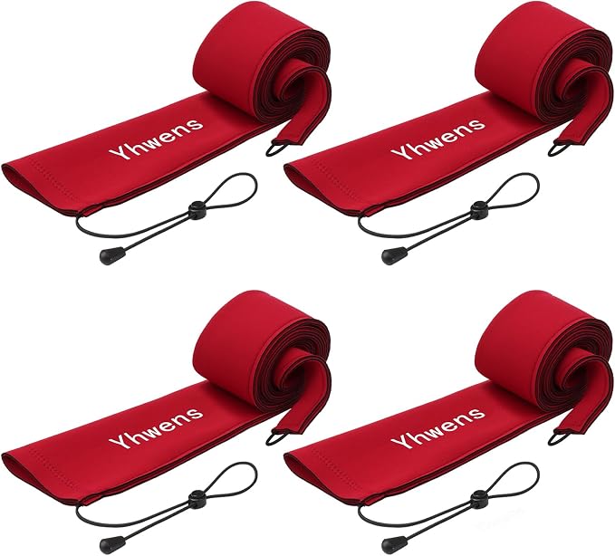 Neoprene Fishing Rod Sleeve Rod Sleeves Fishing Pole Sleeve Rod Socks for Fishing Poles Rod Cover Rod Protector Durable for Casting Spinning Trolling Sea Fishing Rod Storage