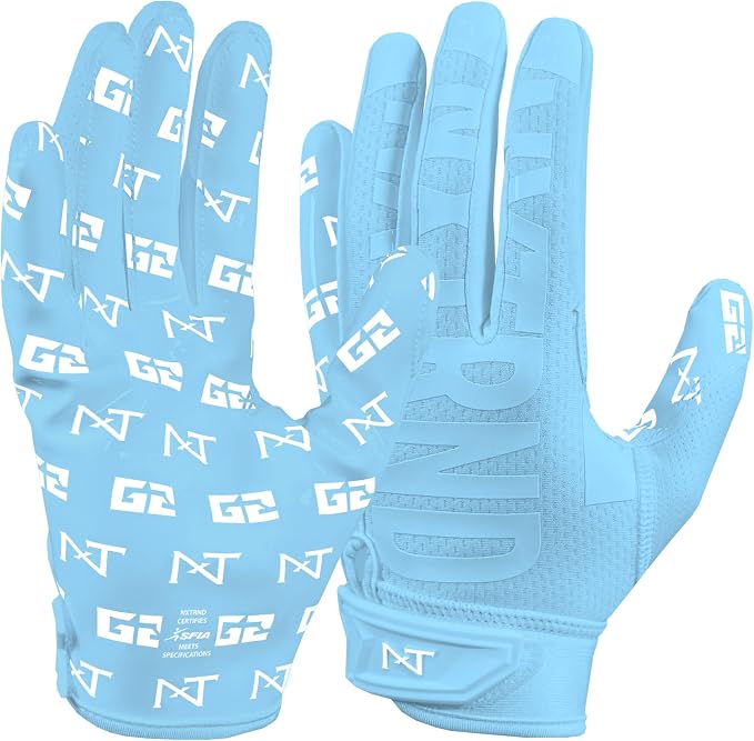 Nxtrnd G2 Pro Football Gloves, Men's Ultra Sticky Elite Receiver Gloves