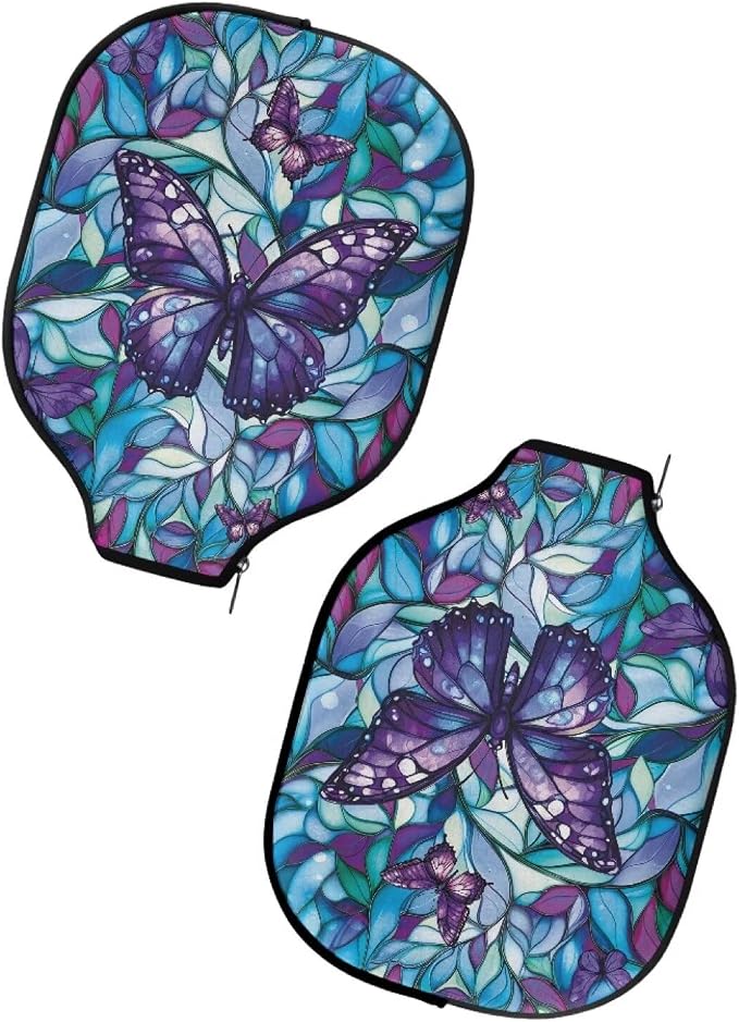 Pickleball Paddle Covers Only for Men and Women Zipper Closure Protection and Decoration