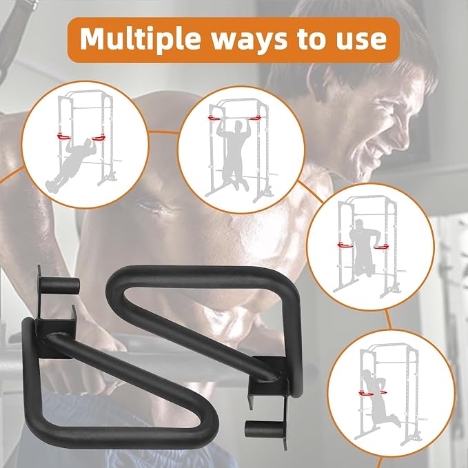 Fitvids Power Cage Squat Rack Accessories Multiple Sizes, Upgraded Adjustable Jammer Arms, Lever Arms,Spotter arms,Squat Belt and Various Other Accessories