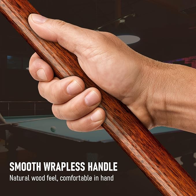 Series, Glass Fiber Pool Cue Stick, Uni-QR, 3/8-10, 5/16-18 Joint, Synthetic Leather Grip, 29" Glassfiber Shaft, 7-Layer Microfiber Tip
