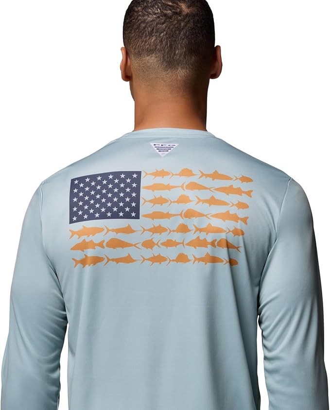 Columbia Terminal Tackle PFG Fish Flag Long Sleeve