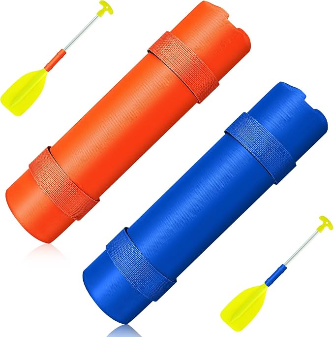 Deekin 2/4 Pack Paddle Float for Flotation Kayak Canoe Surf Paddleboarding Gifts - Prevent Paddle Sinking in Water