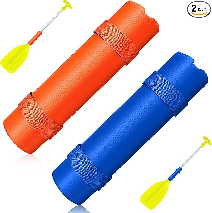 Deekin 2/4 Pack Paddle Float for Flotation Kayak Canoe Surf Paddleboarding Gifts - Prevent Paddle Sinking in Water