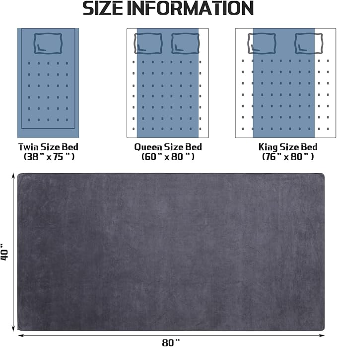 Mixweer 2 Pcs Oversized Bath Towels, 40 x 80 Inch Giant Microfiber Jumbo Bath Sheets Ultra Soft Bathroom Microfiber Quick Dry Absorbent Shower Towels for Spa Camping Beach (Dark Grey)