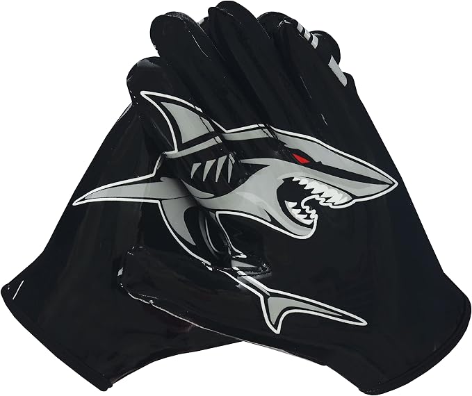 Non-Slip Tacky Football Gloves Ball Feel Sensation, Football Receiver Gloves in Youth, Adult, and Kid Sizes, Ultra Sticky Silicone Strong Palm Grip