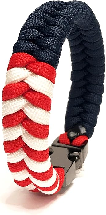 USA Olympic American Flag Mens Jewelry Paracord Bracelet