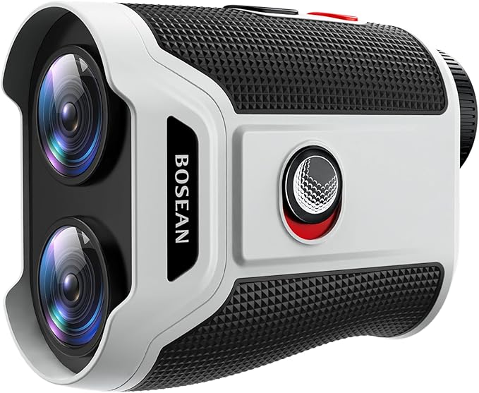 Golf Rangefinder with Slope and Magnetic, 1200/1500 Yards Range Finder Golf, 7X Magnification Flag Lock Vibration, Rechargeable Distance Measurement Device for Golfing Accessories