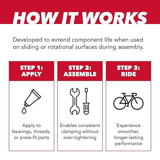 SILCA Synergetic Bike Grease - All Purpose Bicycle Grease Designed to Reduce Friction and Wear on Bearings, Bushings, Thread Bolts, and Other Sliding and Rotational Surfaces