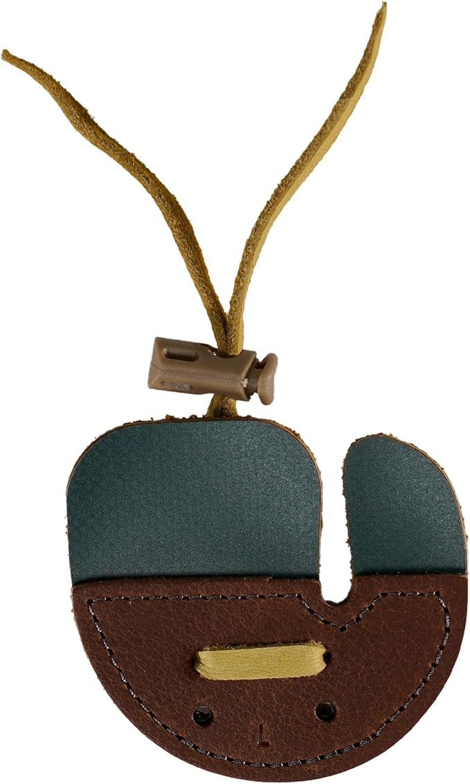 Hornet Leather Split Finger Tab – Handmade USA – Traditional Archery Gear – Medium or Large – Left or Right Hand