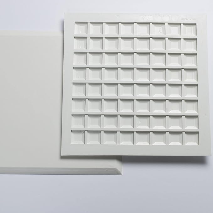 Champro Base Set - 4 Waffle Bottom Rubber Baseball, Softball, Kickball Throw Down Style Bases, Small (B026B) WHITE