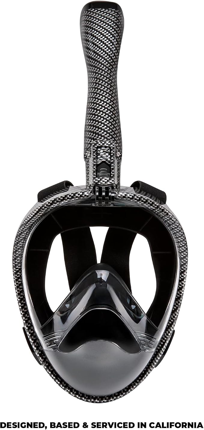 Seavenger Nautilus Full Face Snorkel Mask with New Breathing System