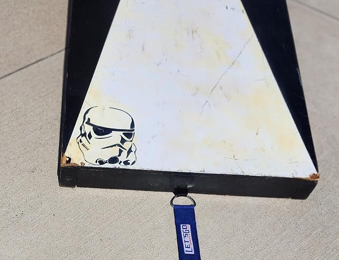 BOARDSTRAPS Cornhole Board Measuring Distance and securment Tool. Holds You Cornhole Boards Form Extending Past 27 feet Apart During Play Easy Backyard or Tournament Set up Tool