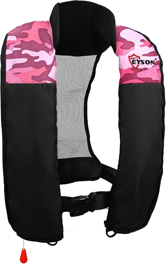 Automatic Inflatable Life Jacket,Preserver PFD for Adults,Life Vest for Adult,Supports Weight up to 330 pounds