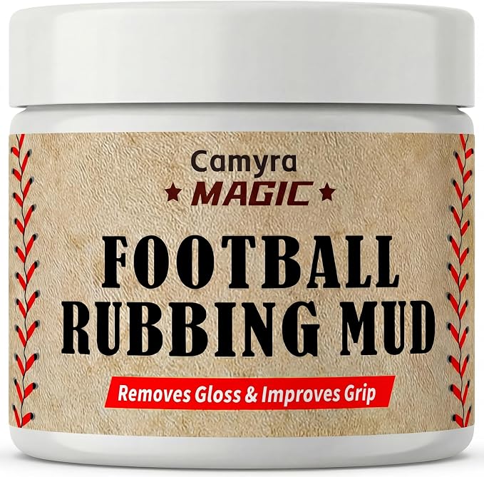 Football Mud, Baseball Mud for Grip & Control, Improves Handling, Durable & Safe for Training and Games