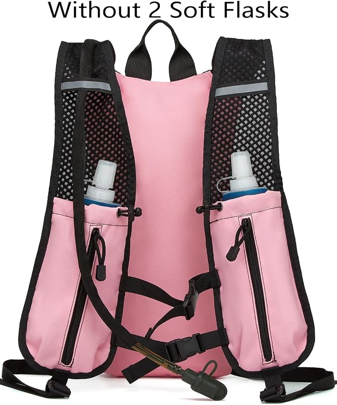 Insulated Hydration Pack Hiking Water Backpack Running Vest with 3L TPU Bladder Bag for Marathon Cycling Men
