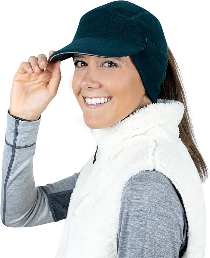 TrailHeads Micro Fleece Neck Warmer and Ponytail Cap