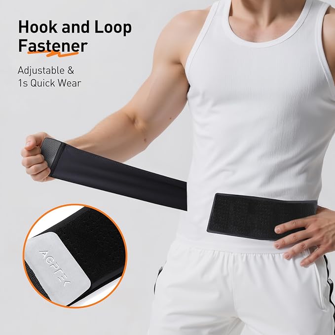AGPTEK Adjustable Running Belt with Water Bottle, Slim Hydration Fanny Pack for Men Women, No-Bounce Waist Pouch for Running, Gym, Hiking, Workout, Money Belt for All Phones & Essentials, L
