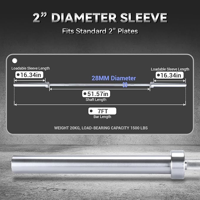 Barbell for Home Gym（700/1500/500LBS）