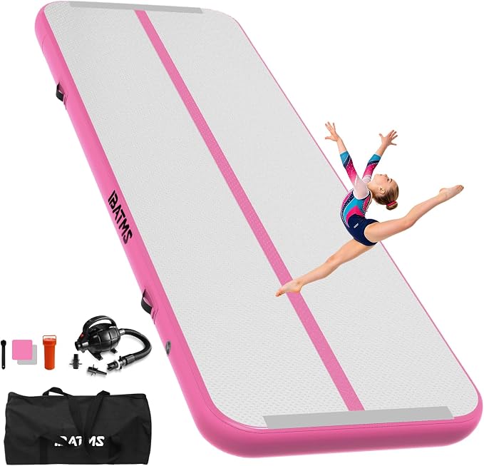 IBATMS Air Tumbling Mat Track 10/13/16/20ft, Inflatable Gymnastics Mat