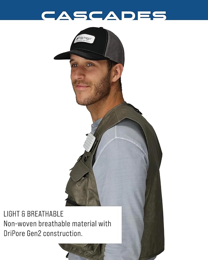 FROGG TOGGS mens Cascades Classic50 Fly Vest