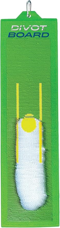 Golf Training Aid – Instant Feedback for Swing Path, Low Point & Impact | Improve Ball Striking Indoors or Outdoors | Golf Swing Trainer for Home Practice & Consistent Contact
