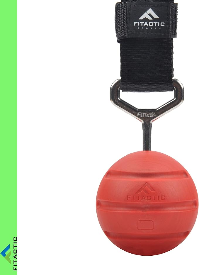 Rock Climbing Solid Training Cannonball Bomb Power Pull Up Ball Hold Grips for Straps for Finger, Forearm, Biceps, Back Muscles