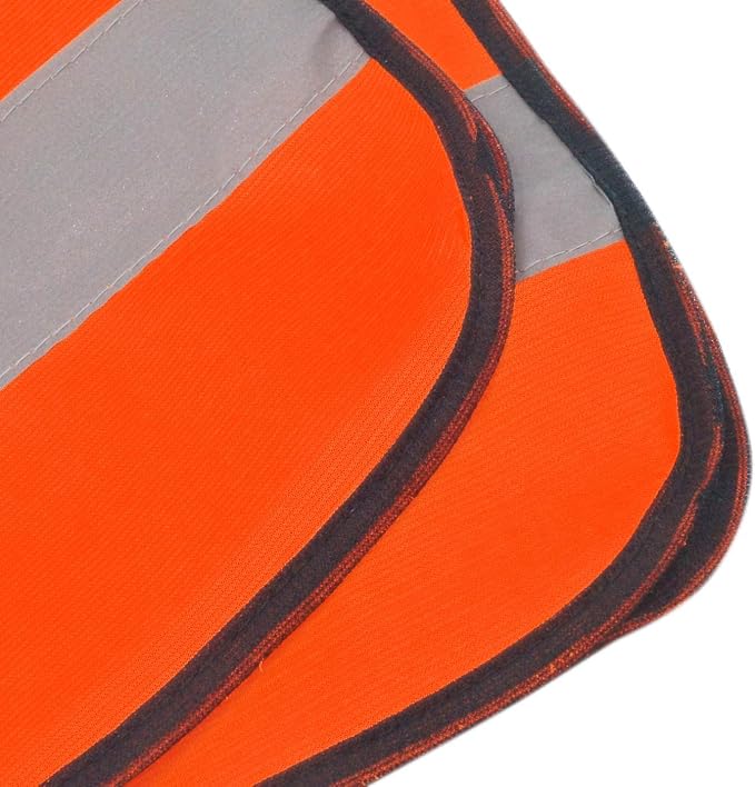 AIEOE Kids High Visibility Safety Vest Reflective Running Lightweight Traffic Walking Breathable Construction Vest