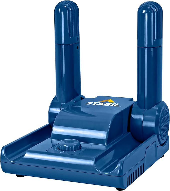 DRYGUY Stabil Dryer for Boots, Shoes, & Gloves with Articulating Ports, Blue
