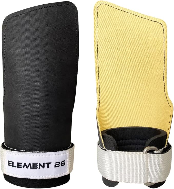 Element 26 IsoGrip Hand Grips for Cross Training, Gymnastics, and Weight Lifting - Hand Protection for Muscle Ups, Pull Ups, Deadlifts, and Olympic Lifts - for Men and Women