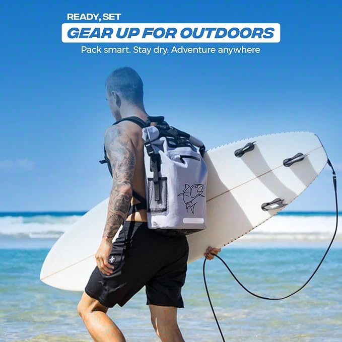 35L Waterproof Backpack Cooler Insulated dry bag - Leak Proof Floating Soft Cooler Bag, Cooler Backpack for Men, Travel, Kayaking, Boating, Beach, Fishing & Camping