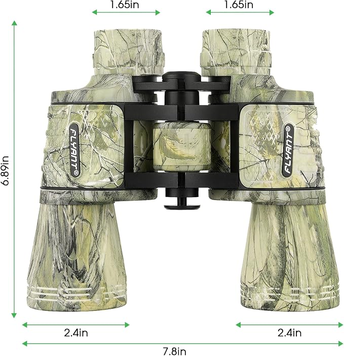 20x50 High Powered Binoculars for Adults, Waterproof Binoculars with Low Light Vision for Bird Watching Hunting Camping Travel Cruise Hiking Sports Stargazing, Unique Gifts for Men