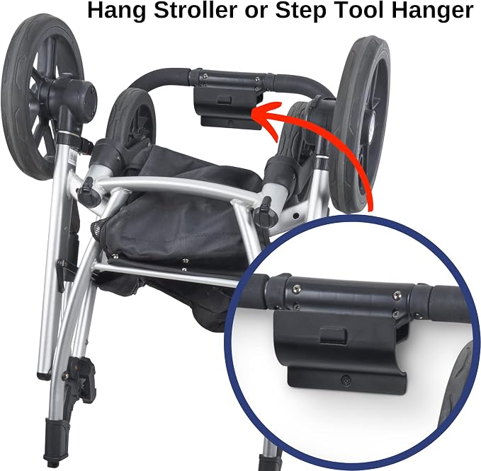 Wall Hooks for Storage – Premium Carbon Steel Hooks for Garage Wall Organization, Ladders & Garden Tools