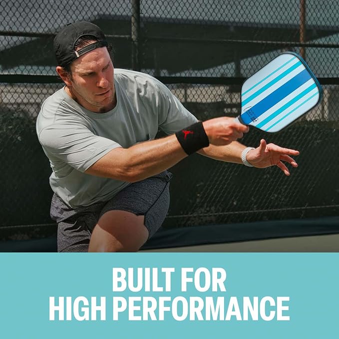 Palms-O-Aces Carbon Fiber Pickleball Paddle – USAPA Approved 16mm T700 Graphite Paddle with Textured Spin Surface | Lightweight Carbon Fiber Pickleball Paddles & Racket | Includes Paddle Cover