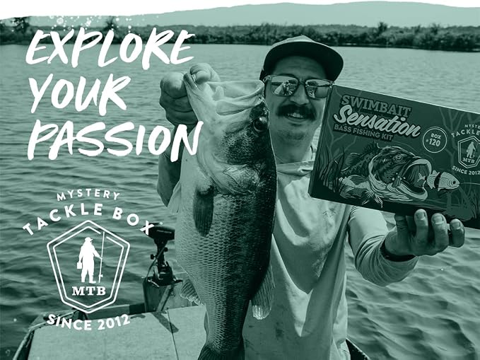 Catch Co Mystery Tackle Box Swimbaits Sensation Fishing Kit (5-7 Swimbaits)