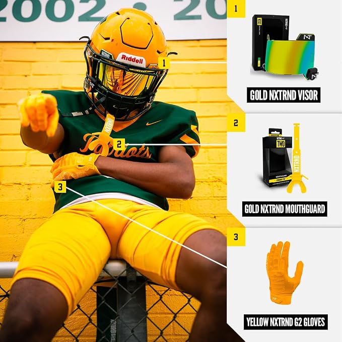 Nxtrnd G2 Pro Football Gloves, Men's Ultra Sticky Elite Receiver Gloves