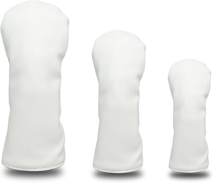 Golf Accessories Golf Club Covers for Driver, Fairway, Hybrids - Golf Driver Headcover/Golf Fairway Wood Head Cover/Hybrid Headcover for Men/Women Golfer