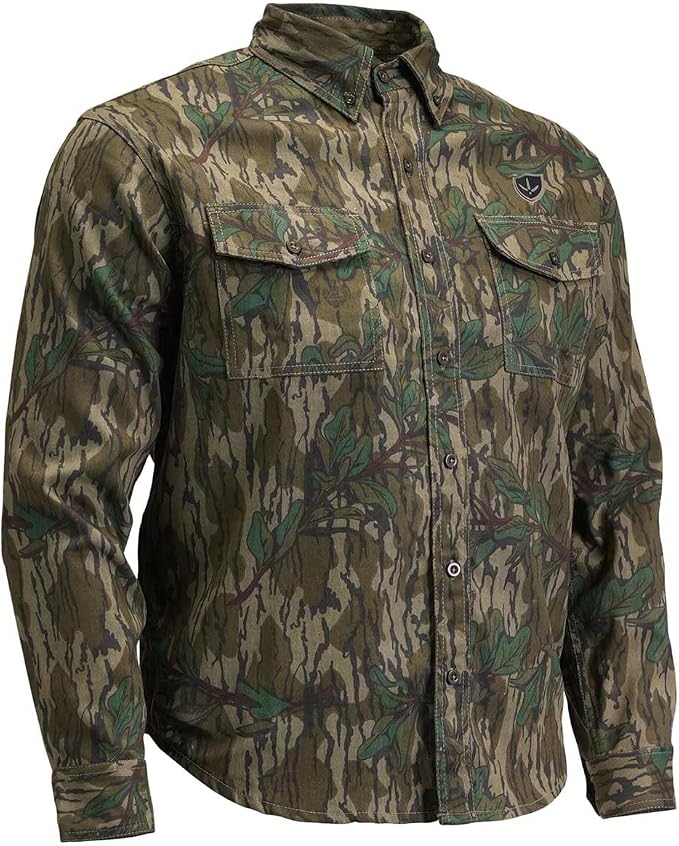 BLOCKER OUTDOORS Lightweight Finisher Turkey Hunting Button-Up Shirt