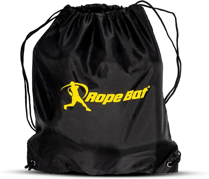 Original Patented Rope Bat Swing Trainer w/ 12 Balls - Baseball & Softball