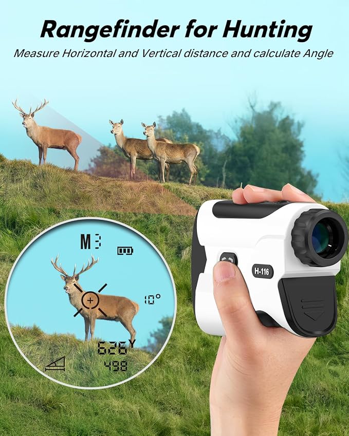WOSPORTS Golf Range Finder and Golf Cart Phone Holder