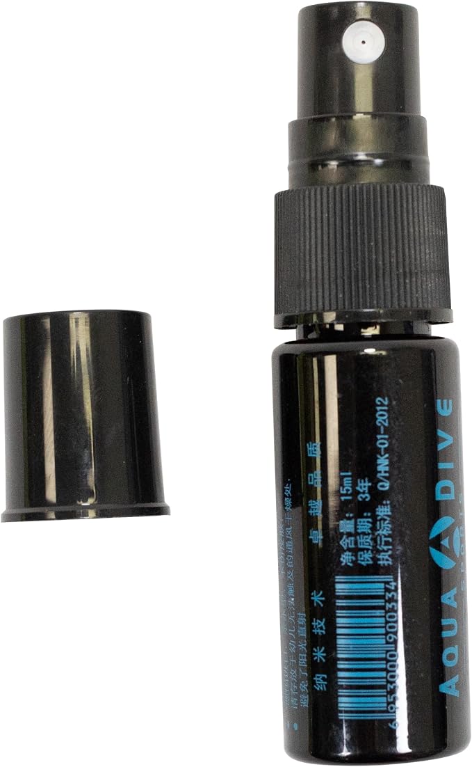 Scuba Choice Aqua Dive Anti Fog 15ml Spray for Swim Goggles - Crystal Clear Vision Instant Visibility Snorkel Mask Anti Fog Spray for Scuba Mask, Dive Goggles and Ski Masks