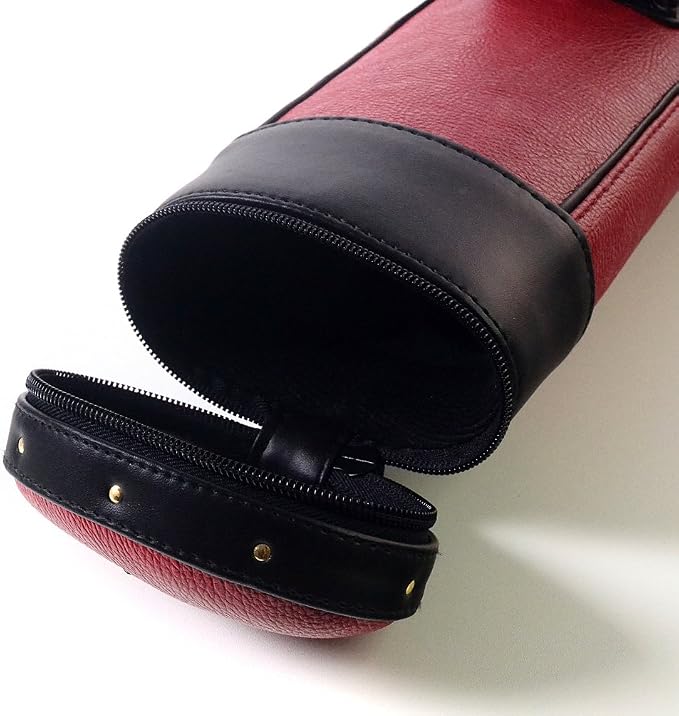 CUESOUL Soocoo Series 2x4/2x2 Hard Pool Cue Case -Holds 2 Cue Butt and 4 Cue Shafts,Four Color Available