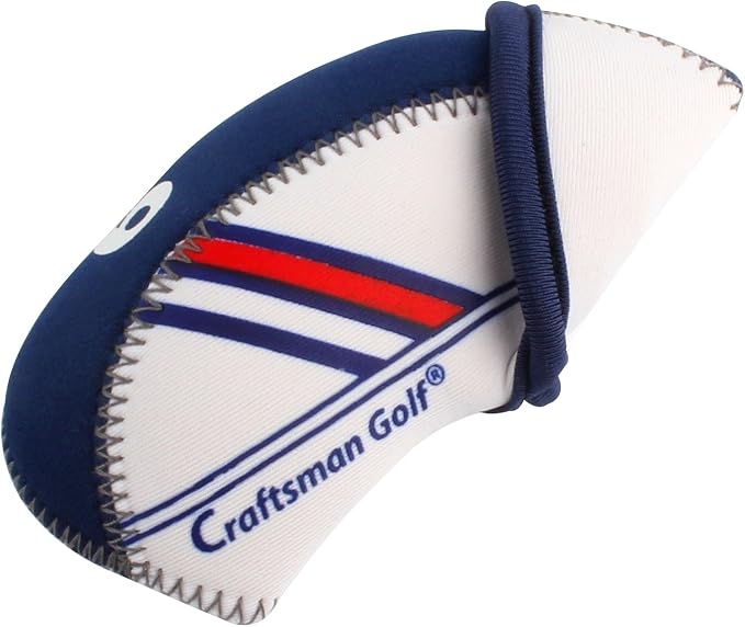Craftsman Golf US Flag Neoprene Golf Club Head Cover Wedge Iron Protective Headcover for Callaway, Ping, Taylormade, Cobra, Etc.