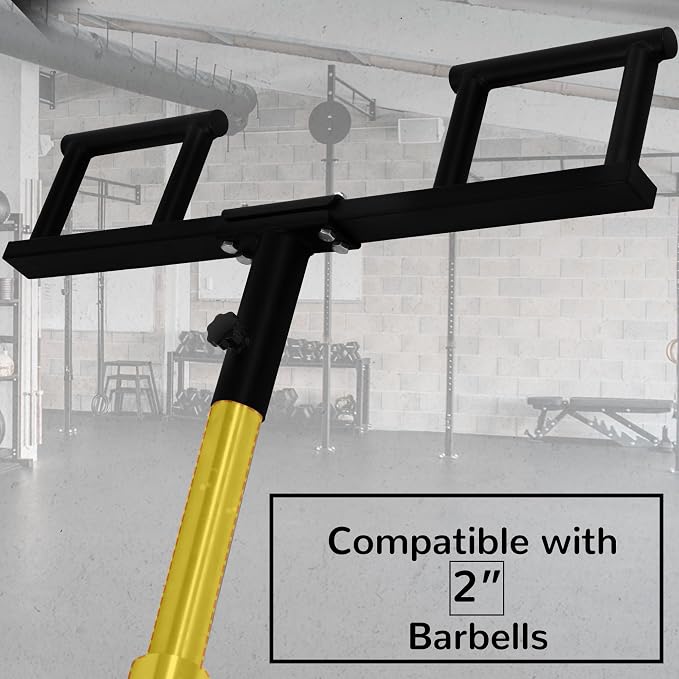 Fitvids Upgraded Adjustable Jammer Arms, Lever Arms, Monolift Attachments Rated 600 LB Per Arm, Fits Racks at All Post Sizes and Hole Sizes, Pair